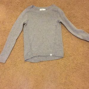 Abercrombie girls gray sweater good condition